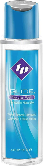 ID Glide Hypoallergenic Water-Based Lubricant Natural Feel 4.4oz/130ML - SexyMenUnderwear.com