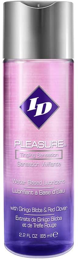 ID Pleasure Lubricants Water Based Lubricant Tingling Sensation 2.2 oz/65ml - SexyMenUnderwear.com