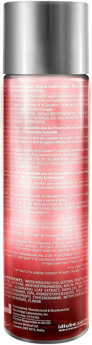ID Sensation Lubricants Water Based Lubricant Warming Stimulating 8.5 oz 250ml 6 - SexyMenUnderwear.com