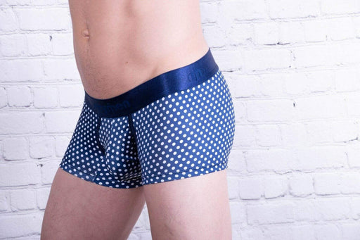 INTYMEN Boxer Mens Underwear Trunk Navy Ing053 MX2 - SexyMenUnderwear.com