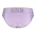 Jacquard SUKREW Classic Brief Soft & Silky Breathable Shiny Lilac 7 - SexyMenUnderwear.com