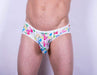 JJ MALIBU Briefs Paint SPLASH Slips Sensual Brief 3 - SexyMenUnderwear.com