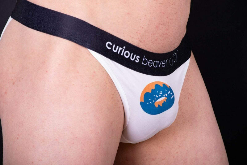 JJ Malibu Donuts WOMAN Brief Cut Sexy Emo Twink boy Curious Beavour 3 - SexyMenUnderwear.com