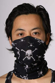 JJ MALIBU Face Mask SKULL Face Cover / Scarf Lightweight Canada Made 2 - SexyMenUnderwear.com