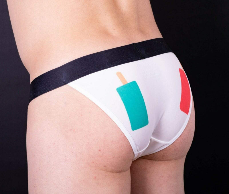 JJ Malibu Popsicle Brief WOMEN Cut Sexy emo Beaver So thin! 3 - SexyMenUnderwear.com