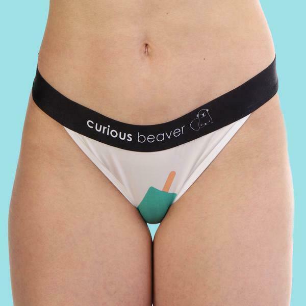 JJ Malibu Popsicle Brief WOMEN Cut Sexy emo Beaver So thin! 3 - SexyMenUnderwear.com