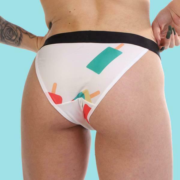 JJ Malibu Popsicle Brief WOMEN Cut Sexy emo Beaver So thin! 3 - SexyMenUnderwear.com