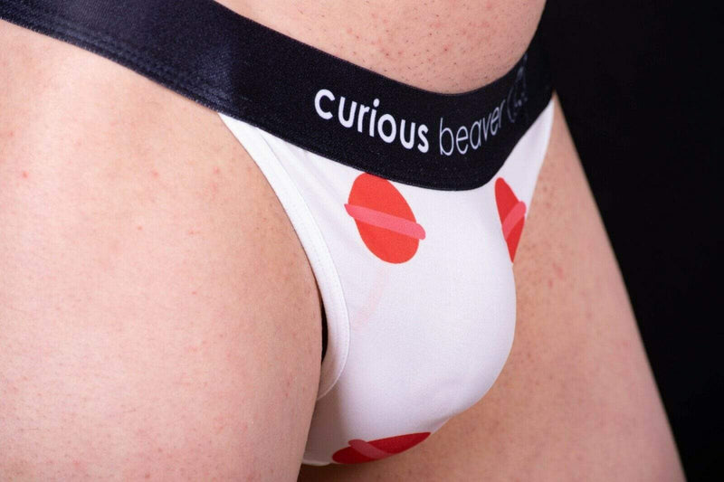 JJ Malibu XS - JJ Malibu lollypop WOMEN sexy emo twink boy mini briefs so thin ! 8 XS