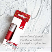 JO Flavored Arousal Gel Sweet Berry Heat Lue - SexyMenUnderwear.com