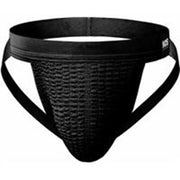 Jock Malebasics MOB Jockstrap Fetish Swim-Jock Lycra Black MBL101 1 - SexyMenUnderwear.com