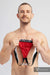 Jock MASKULO Microfiber Jockstraps with Silky Band Red JS162-10 26 - SexyMenUnderwear.com