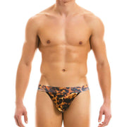 Jock Modus Vivendi Fashion Viscose Jockstrap Animal Printed Leopard 14916 43 - SexyMenUnderwear.com