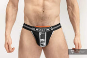 Jockstrap MASKULO Military Jockstraps With Lifter Black JS163-93 17 - SexyMenUnderwear.com