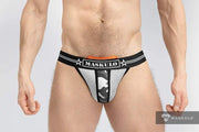 Jockstrap MASKULO Military Jockstraps With Lifter Gray JS163-93 17 - SexyMenUnderwear.com
