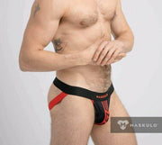 Jockstrap MASKULO Printed Mesh Jock Elastic Extra Comfort JS074-10 28 - SexyMenUnderwear.com