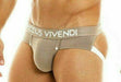Jockstrap Modus Vivendi Jeans Jock Inspired Denim Press Studs Sand 05011 37 - SexyMenUnderwear.com
