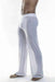 Joe Snyder Sexy Sweatpants Sheer Lounge Pants White Mesh JS30 3 - SexyMenUnderwear.com