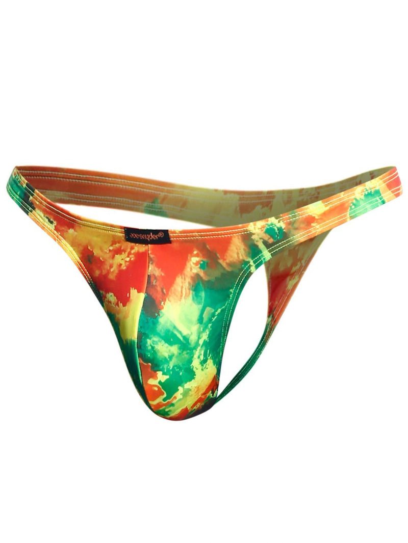 JOE SNYDER Thong Bulge Lycra Shining String Tanga Spectrum JS03 3 - SexyMenUnderwear.com