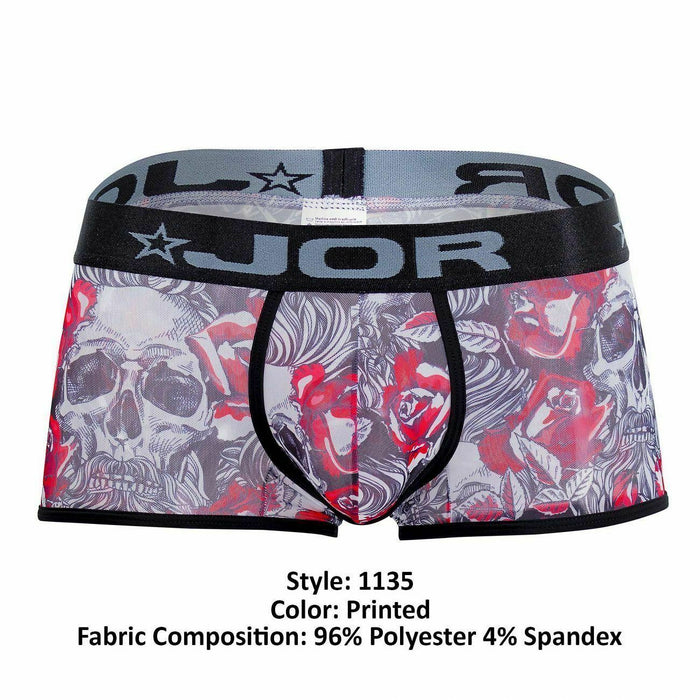 JOR Boxer Detroit Trunks Sport Body-Defining Microfiber Pouch 1135 3 - SexyMenUnderwear.com