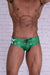 JOR Swimwear Masai Low Rise Swim Briefs Green 0767 3 - SexyMenUnderwear.com