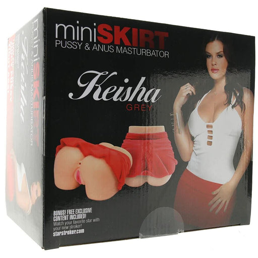 Keisha Grey Realistic Mini Skirt Pussy & Anus Masturbator Pornstar Signature SX2