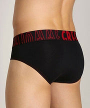 Large Briefs Gregg Homme Seducer Double Ply Brief Black & Red 110703 163 - SexyMenUnderwear.com