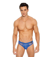 LARGE Gregg Homme Brief Beyond Doubt Mesh Sexy Slip Royal Large 110213 103 - SexyMenUnderwear.com
