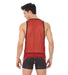 LARGE Gregg Homme Singlet Reckless Zipper Tank Top Black & Red 140702 GT2 - SexyMenUnderwear.com