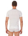 LARGE Gregg Homme T-Shirt Fourplay Semi-Transparent Hyperstretch White 112107 GT2 - SexyMenUnderwear.com