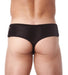 LARGE Gregg Homme Thongs Hyper Stretch Liquid Booty Shorts Black100904 70 - SexyMenUnderwear.com