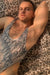 LARGE JJ MALIBU Singlet Tank Top Bodysuit OMG Stretchy Light-Weight Snake Print 2 - SexyMenUnderwear.com
