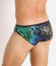 LARGE-LASC Fasion Sparkle Brief Transformer Sequined Briefs Blue Green 1