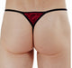 Large L'Homme Invisible String Transparent Detachable Thong Red Tosca MY83 6 - SexyMenUnderwear.com