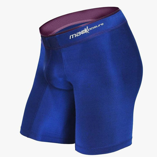 LARGE MAO Sport Boxer Double Band Exposure Edition Azul Marino - SexyMenUnderwear.com