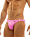 LARGE Modus Vivendi Low-Cut Brief Viral Vinyl Tight Fit Briefs Neon Pink 08013 - SexyMenUnderwear.com