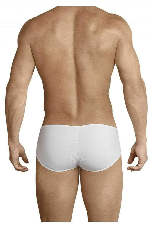 LARGE Pikante Brief Aston Nylon Slips Sexy White 8711 2 - SexyMenUnderwear.com