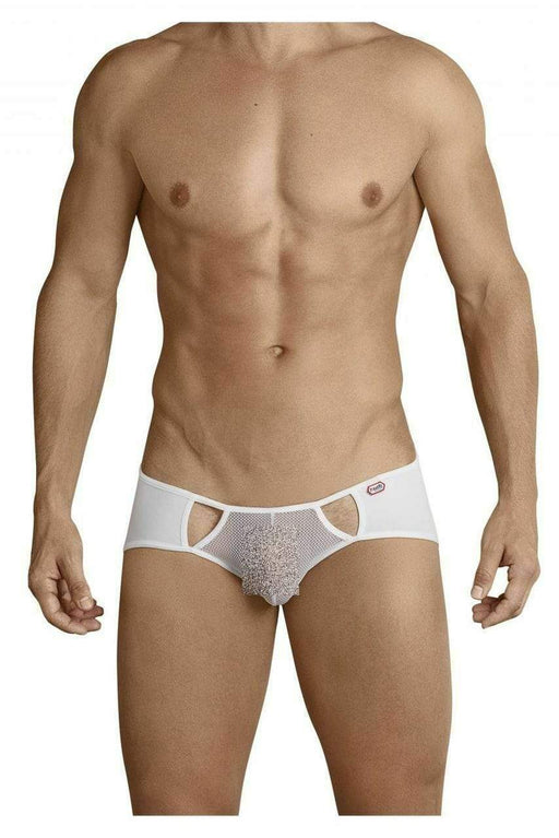 LARGE Pikante Brief Aston Nylon Slips Sexy White 8711 2 - SexyMenUnderwear.com