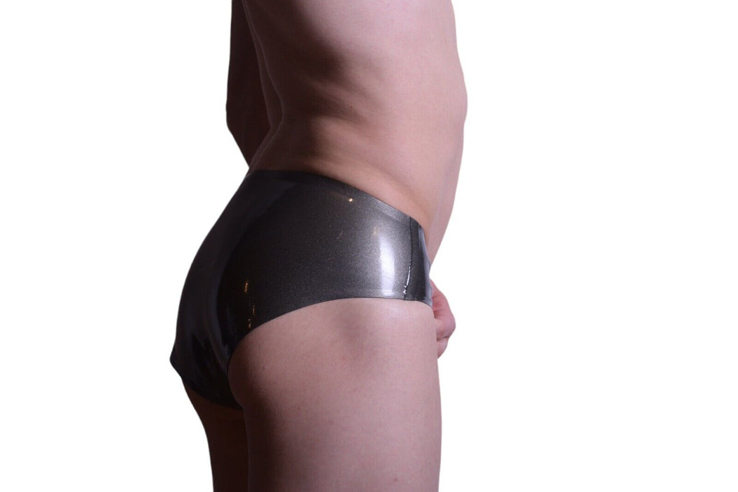 Polymorphe Rubber Underwear Quality Latex Briefs Peacock UN-015AM