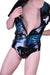 Large Polymorphe Latex Jockstrap And Zipped Shirt Rubber Suit Peacock 17 - SexyMenUnderwear.com