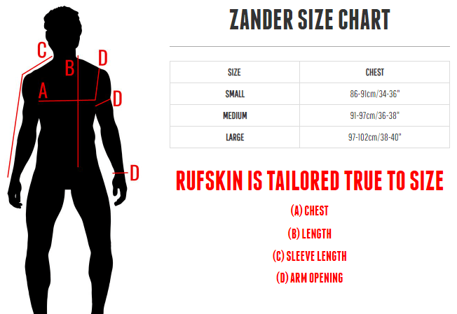 LARGE RUFSKIN Harness Zander “Rubberized” Chest Yoke Harnais Elastic Strap X Gold 23 - SexyMenUnderwear.com