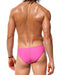 LARGE RUFSKIN Swim-Brief CARVER Bikini Cut Swimwear Premium Stretch Nylon Pink 14 - SexyMenUnderwear.com
