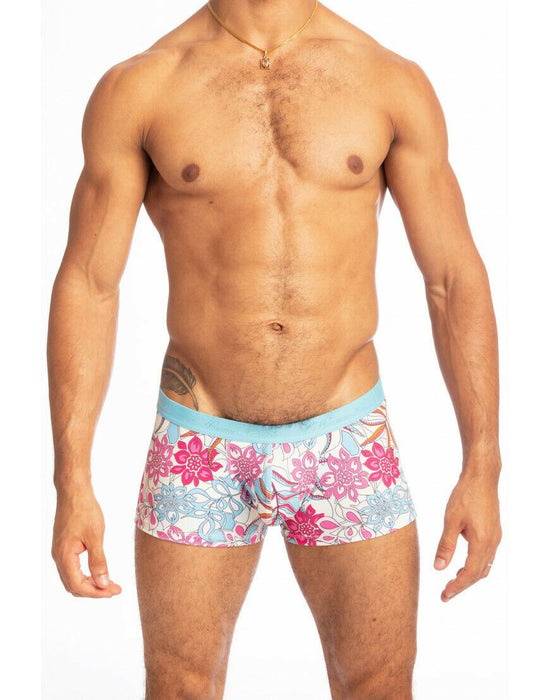 L'Homme Invisible Boxer Technicolor Dreams Hipster Push Up Rose Fushia MY39 8 - SexyMenUnderwear.com