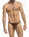 L'Homme Invisible String ENZO Striptease Transparent Thong Cherry MY83 7 - SexyMenUnderwear.com