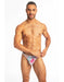 L'Homme Invisible String Technicolor Dreams Striptease Thong Fushia UW21X-TEC 9 - SexyMenUnderwear.com