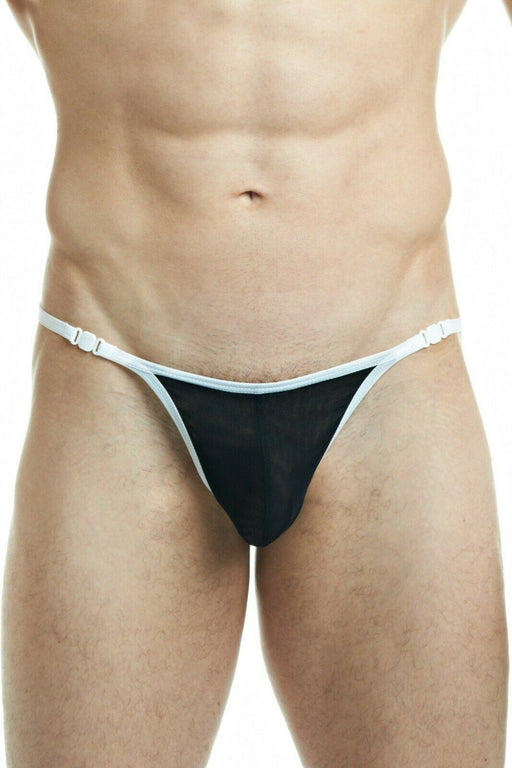 L'Homme Invisible Thong Striptease Detachable String Fast Furious Black MY11X 2 - SexyMenUnderwear.com