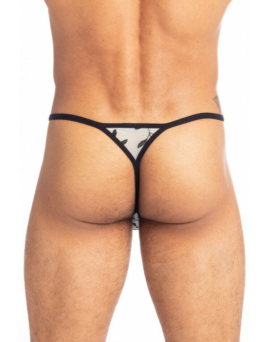 L'Homme Invisible Thongs Striptease Olivier Transparent String Sky UW08-IVY 9 - SexyMenUnderwear.com