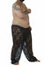 Loungewear CandyMan Lace Lounge Pants Sexy & Romantic Black 99234 10 - SexyMenUnderwear.com