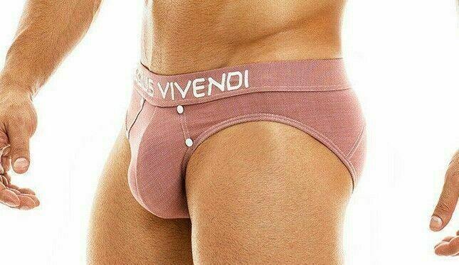 Low-Cut Briefs Modus Vivendi Jeans Briefs Slip Dusty Pink 05013 37 - SexyMenUnderwear.com