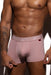 LVW AMSTERDAM Boxer Trunk Smooth Lycra Jersey ECO Salmon 19B - SexyMenUnderwear.com