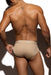 LVW AMSTERDAM Luxury Brief Smooth Lycra Jersey Briefs Nude Sand 13 - SexyMenUnderwear.com